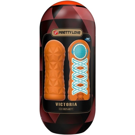 [6959532335422] PRETTY LOVE - MASTURBADOR VICTORIA CHENEY NARANJA