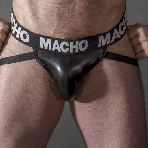 [7707303840618] MACHO MX25NC JOCK CUERO NEGRO S