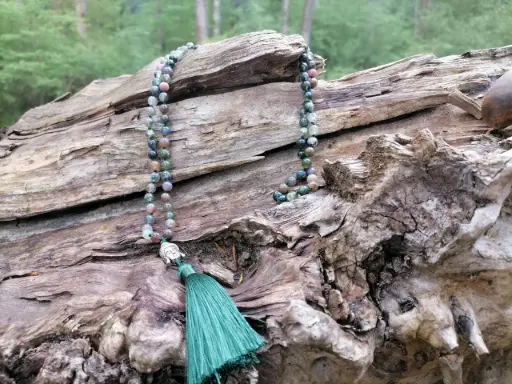 [32254] Mala TIBETANO RUDRAKSHA