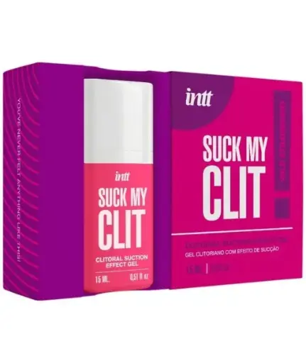 [5600781416448] INTT - SUCK MY CLIT GEL EFECTO SUCCIÓN FRESAS SILVESTRES 15 ML